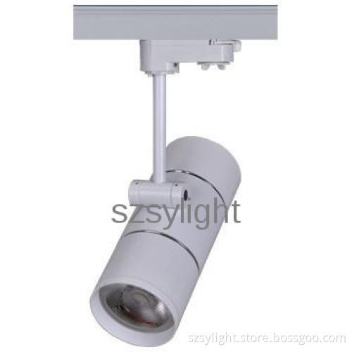 30w led track light cree cob with 3 phases 100-240v